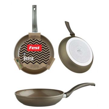 Tigaie adanca aluminiu turnat Fest Ceramica Terra 20 cm