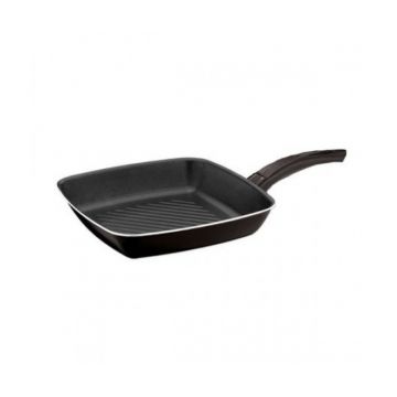 Tigaie Grill Zilan ZLN-2119, Aluminiu, 26cm, Teflon
