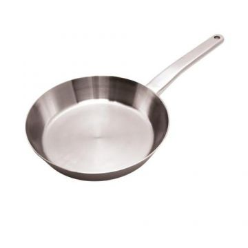 Tigaie Prestige Gerlach, Inox/Aluminiu, 24 cm, Argintiu Tigaie Prestige Gerlach, Inox/Aluminiu, 24 cm, Argintiu