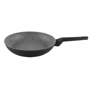 Tigaie Zilan ZLN-3307, Aluminiu, 26cm, Compatibil inductie, Maner soft touch