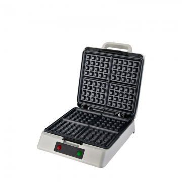 Aparat de facut gofre Zilan ZLN2939, 1200 W, 4 felii, Indicator LED, Alb