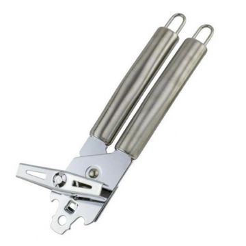Desfacator de conserve eMazing din otel inoxidabil: eficient, ergonomic si elegant, culoare gri