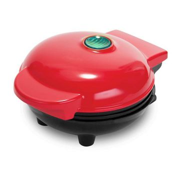 Mini aparat de facut vafe/gofre, Quasar & Co.®, invelis antiaderent, indicator luminos
