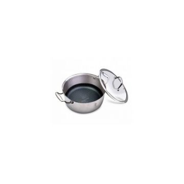 Oala inox cu capac, antiaderenta 20 cm Eternal Collection Berlinger Haus BH 7444