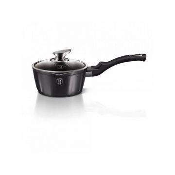 Oala marmorata cu capac pentru sos 16 cm Carbon Pro Berlinger Haus BH 6907