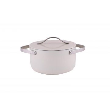 Oala Zilan ZLN0873 din 5 straturi de material, 24 cm diametru, manere nituite din otel inoxidabil