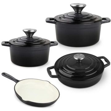 Set oale fonta Xanten, Carl Schmidt Sohn 067465 , 7 bucati, gri