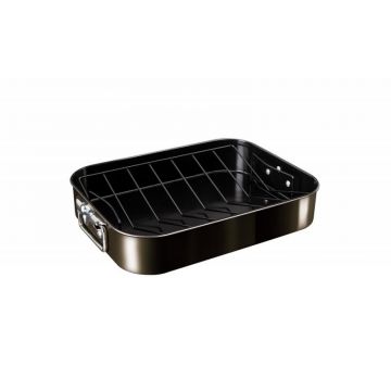 Tava cuptor 41.5x32x7.7 cm Shiny Black Berlinger Haus BH 7849