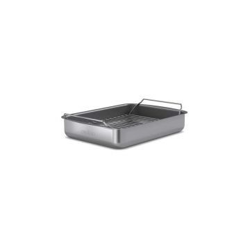 Tavă de copt din aluminiu cu suport 2 buc 24x35 cm Professional - Eva Solo