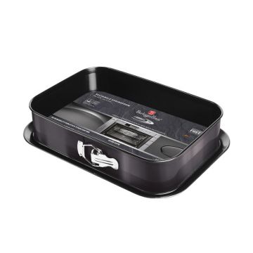 Tava dreptunghiulara cu fund detasabil, start titan Carbon Pro Berlinger Haus BH 1825A