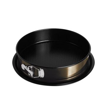 Tava marmorata rotunda 26x6.8cm Shiny Black Berlinger Haus BH 6808