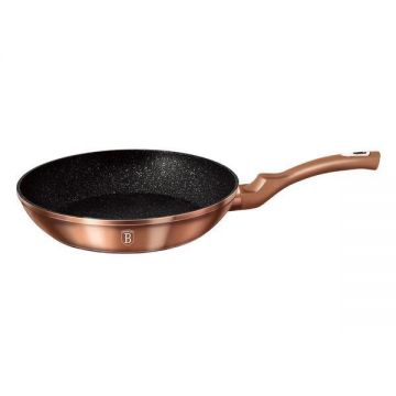 Tigaie 1.7 Litri, Berlinger Haus, 24 cm, RoseGold/Cupru Metallic Line, BH 1509