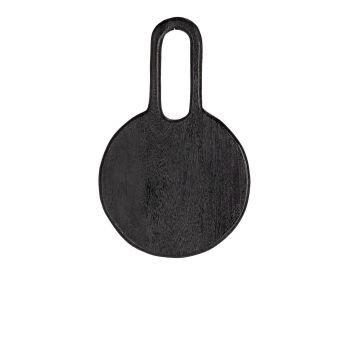 Tocator Eliot S, Bizzotto, 25 x 40 x 1.75 cm, lemn de mango, negru Tocator Eliot S, Bizzotto, 25 x 40 x 1.75 cm, lemn de mango, negru
