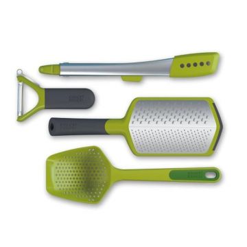 Ustensile de bucătărie din silicon și inox 4 buc. The Foodie – Joseph Joseph