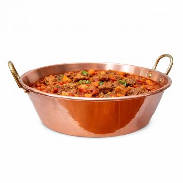Ceaun din Cupru Masiv Ø38cm