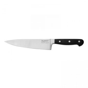 Cutitul bucatarului Solid Berghoff, 20cm, Otel, Argintiu/Negru