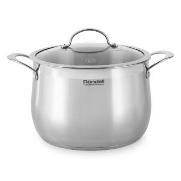 Oala RONDELL Admiring RDS-726, 24cm, 7.8l, Inox, Gri