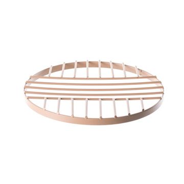 Suport pentru cratita DEBBEN, 20 cm, fier, aur mat