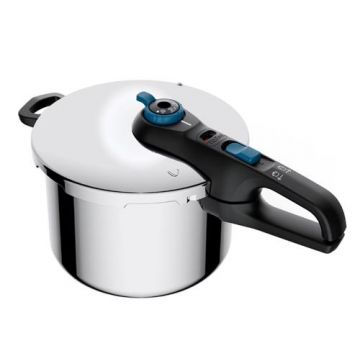 Oala sub presiune Tefal Secure Trendy, 8l, inox (Argintiu)