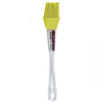 Pensula din silicon pentru patiserie, galbena, 0.7×3.8×22.3 cm