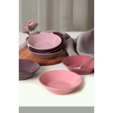 Set farfurii, Violet, 18 cm