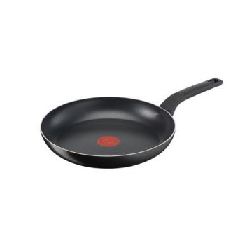Tigaie Tefal Simply Clean B5670553, Thermo-Signal, invelis antiaderent din titan, 26 cm (Negru)