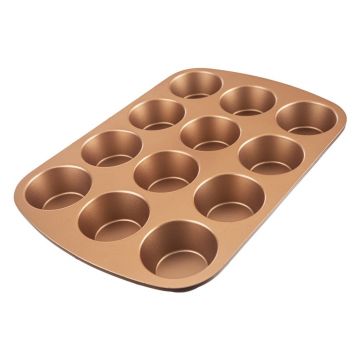 Formă de copt pentru brioșe din metal 25,5x36 cm Marissa – Orion