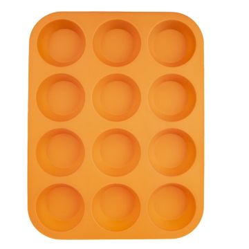 Formă de copt pentru brioșe din silicon 25x32,5 cm – Orion