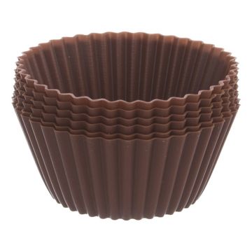 Forme de copt 12 buc. pentru brioșe din silicon ø 5,5 cm – Orion