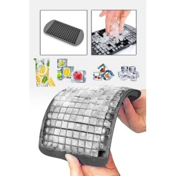 Tavita silicon pentru cuburi de gheata KAR Gri 24x12 cm