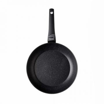 Tigaie Moneta, Inductie, Aluminiu, Antiaderent, 26 cm, Negru