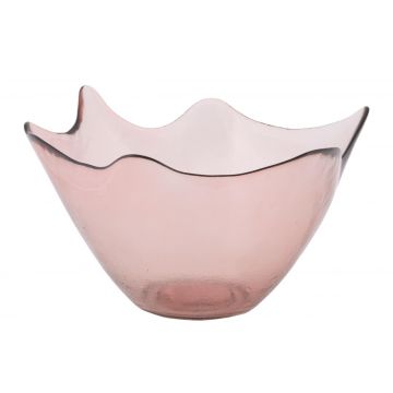 Bol Ciotola Rosa, Mauro Ferretti, Ø30x18 cm, sticla reciclata