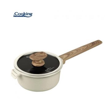 Caserola aluminiu cu capac 18x9 cm, Wild Stone, Cooking by Heinner