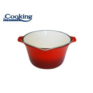 Ceaun din fonta emailata Heinner HR-ZVC-37C, 10 L, 37 x 17.5 cm