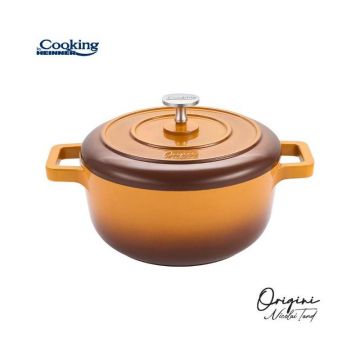 Cratita Aluminiu Turnat + Capac 20x10 cm, 2.4l, Nicolai Tand, Origini, Cooking by Heinner