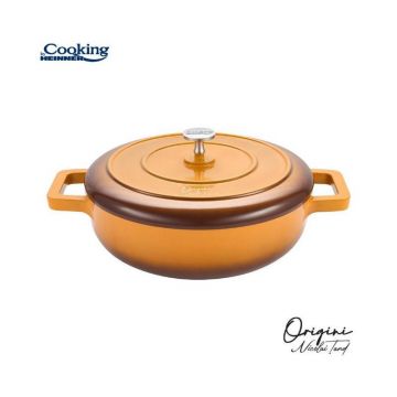 Cratita Aluminiu Turnat + Capac 26x8 cm, 3.4l, Nicolai Tand, Origini, Cooking by Heinner Cratita Aluminiu Turnat + Capac 26x8 cm, 3.4l, Nicolai Tand, Origini, Cooking by Heinner