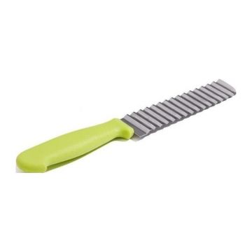 Cutit Ondulat Pentru Feliere 23 x 3 cm, Vanora Home Cutit Ondulat Pentru Feliere 23 x 3 cm, Vanora Home