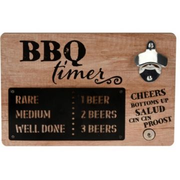 Desfacator BBQ time, 30x20x4 cm, MDF