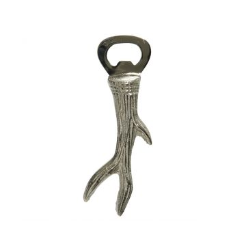 Desfacator pentru sticle Brunch, Decoris, 15x4.5x2 cm, aluminiu, argintiu