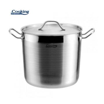 Oala cu capac Maestro Cooking By Heinner, Inox, 24 x 20 cm, 9 L
