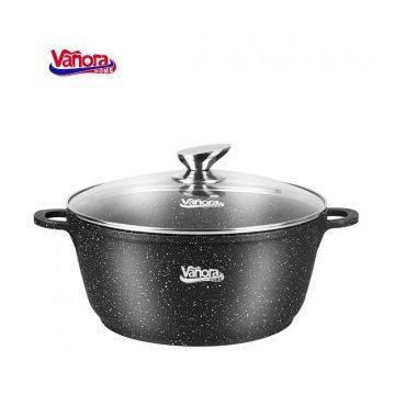 Semioala Aluminiu Turnat 28x12.5CM, 7.6 L, Classic, Vanora Home