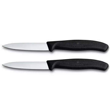 Set 2 cutite Victorinox Swiss Classic (Negru)