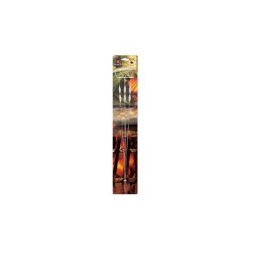 Set 3 bete pentru frigarui BBQ, 50 cm