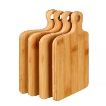 Set 4 tocatoare bambus, 4.5 x 11.5 x 18.5 cm