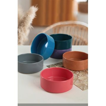 Set boluri ceramice, Keramika, 275KRM1832, Ceramica , 14 cm, 520 ml, 6 piese, Multicolor