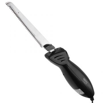 Set cutit electric Camry CR 4513, 200 W, Furculita, Cutie depozitare (Negru)