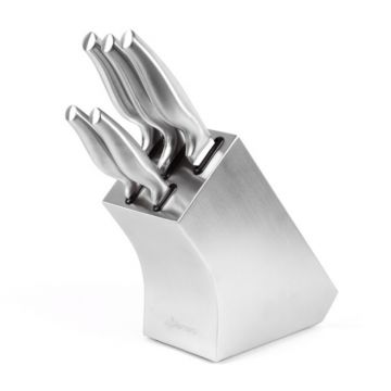 Set cutite in suport, 6 piese, Muhler, MR-681, inox