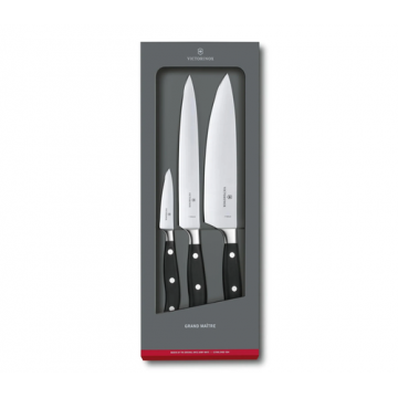 Set cutite Victorinox Grand Maitre, Inox (Negru)