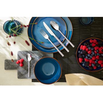 Set tacamuri 24 piese Vancouver, Amefa, 6 persoane, inox 18/10, argintiu