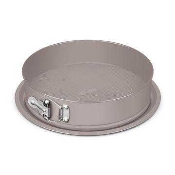Tava rotunda cu fund detasabil TAUPE